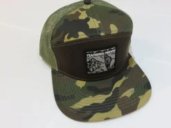 Feathered Friends Smoking Man Seven Panel Cotton Trucker Hat