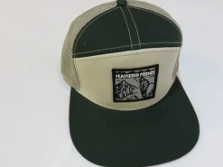 Feathered Friends Smoking Man Seven Panel Cotton Trucker Hat