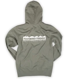 Feathered Friends Zippered Hooded Sweatshirt